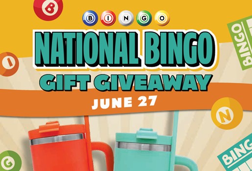 NATIONAL BINGO DAY GIFT GIVEAWAY