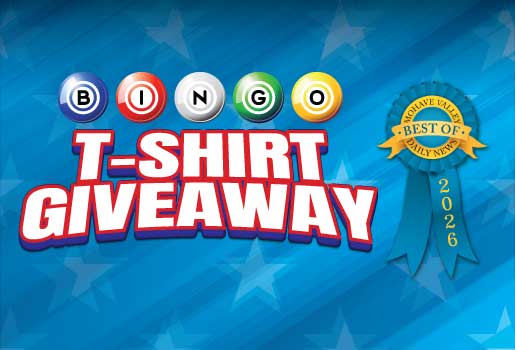 BINGO T-SHIRT GIVEAWAY